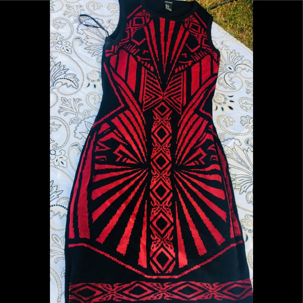 Forever 21 size small bodycon with cutout back.